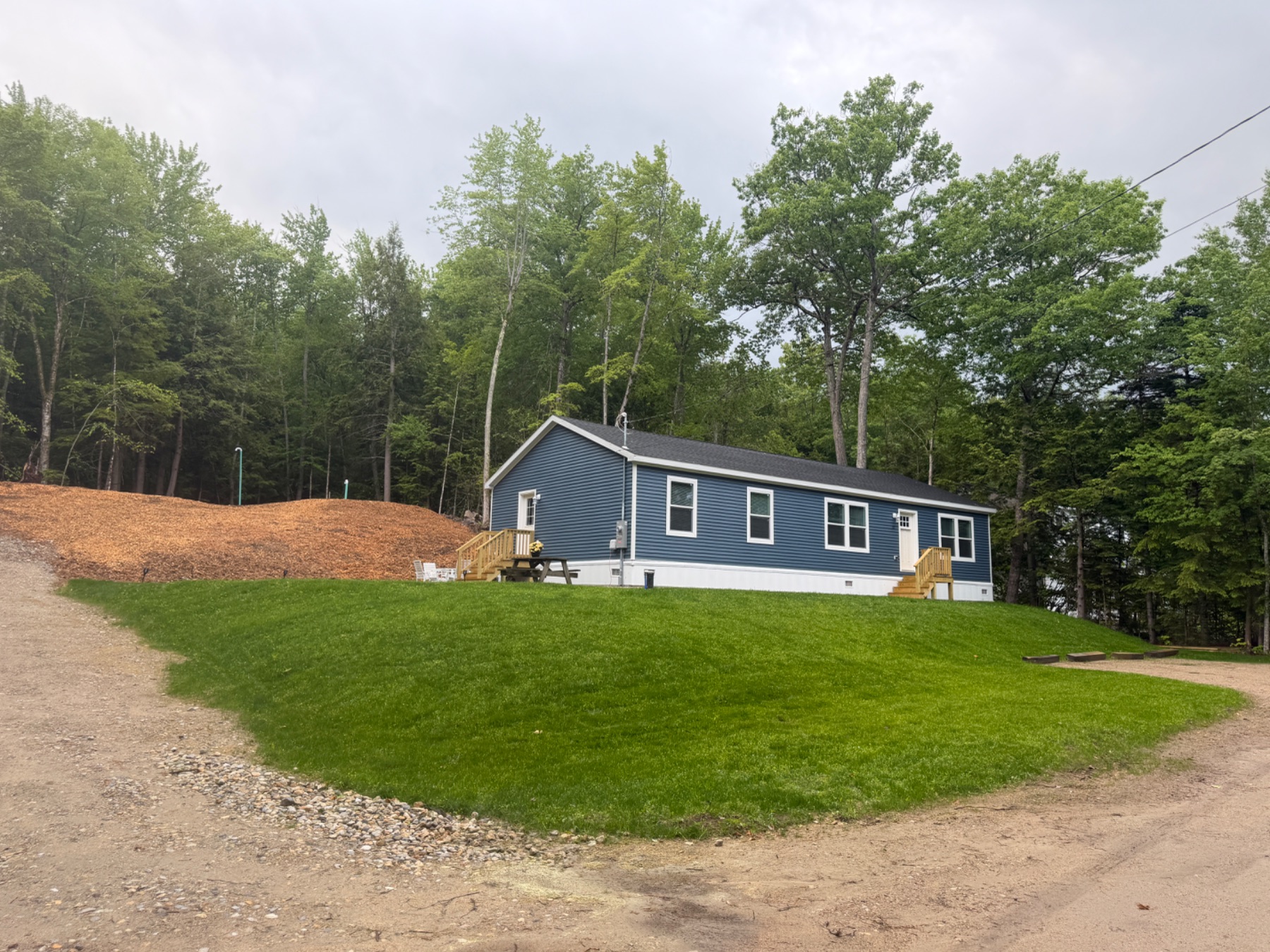 Middleton, NH hydroseeding 6 weeks after application
